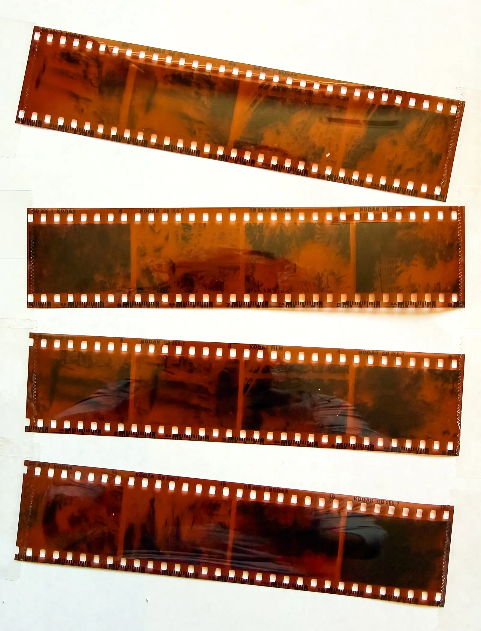 35mm film strips