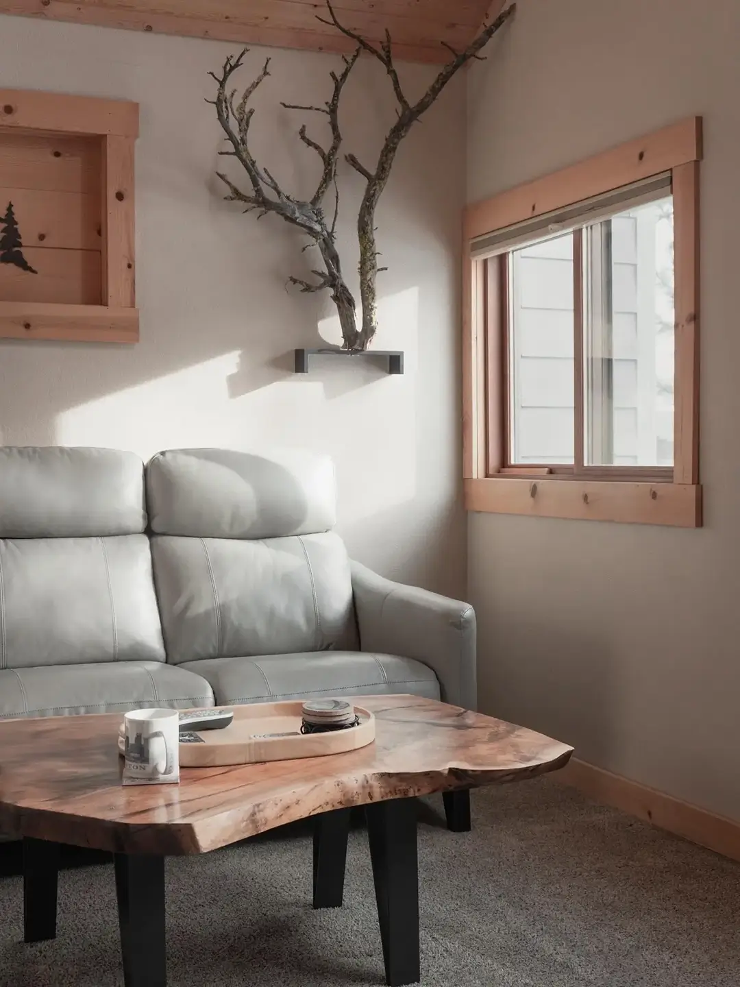living room with natural light in Bend, Oregon
