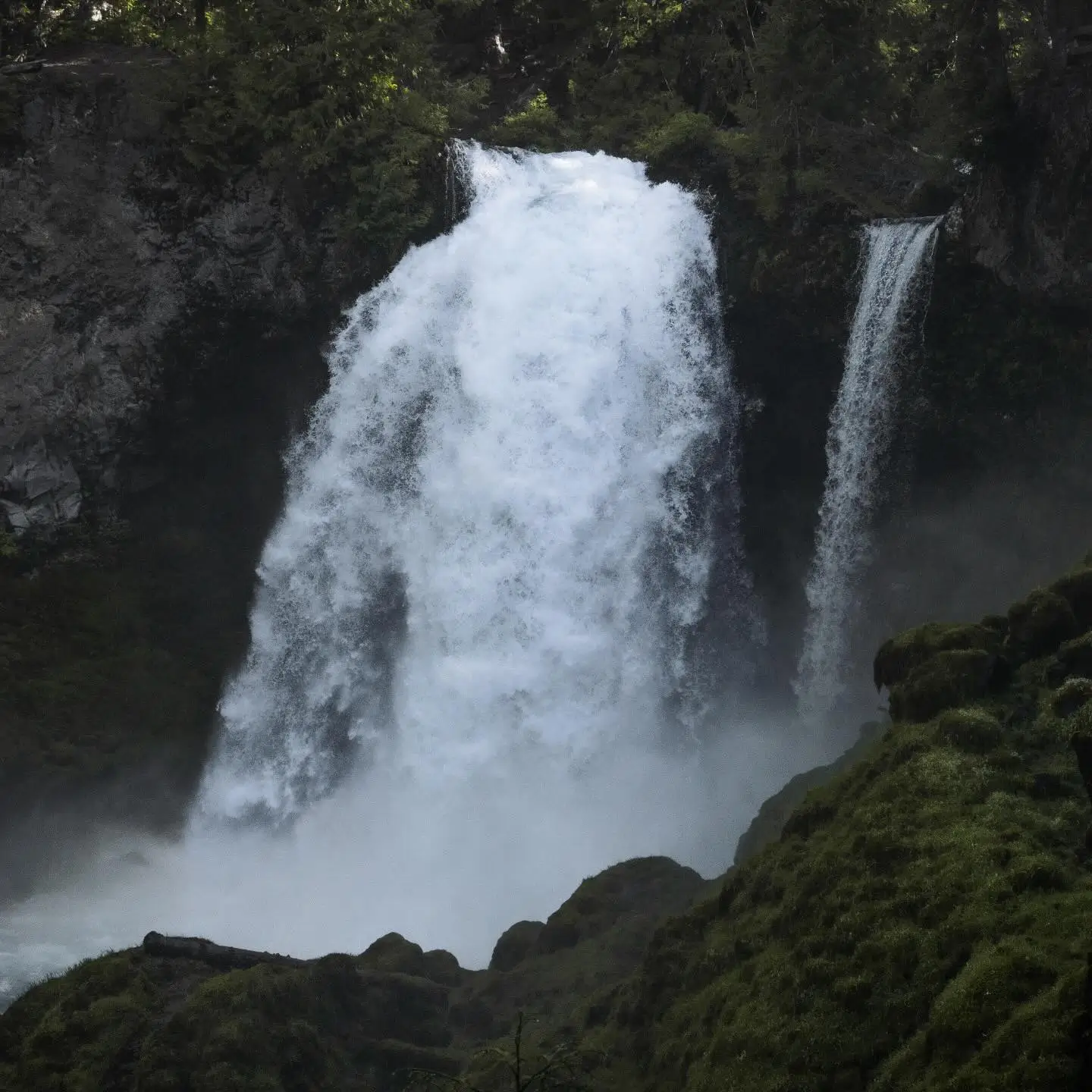Sahalie Falls in Linn County, Oregon