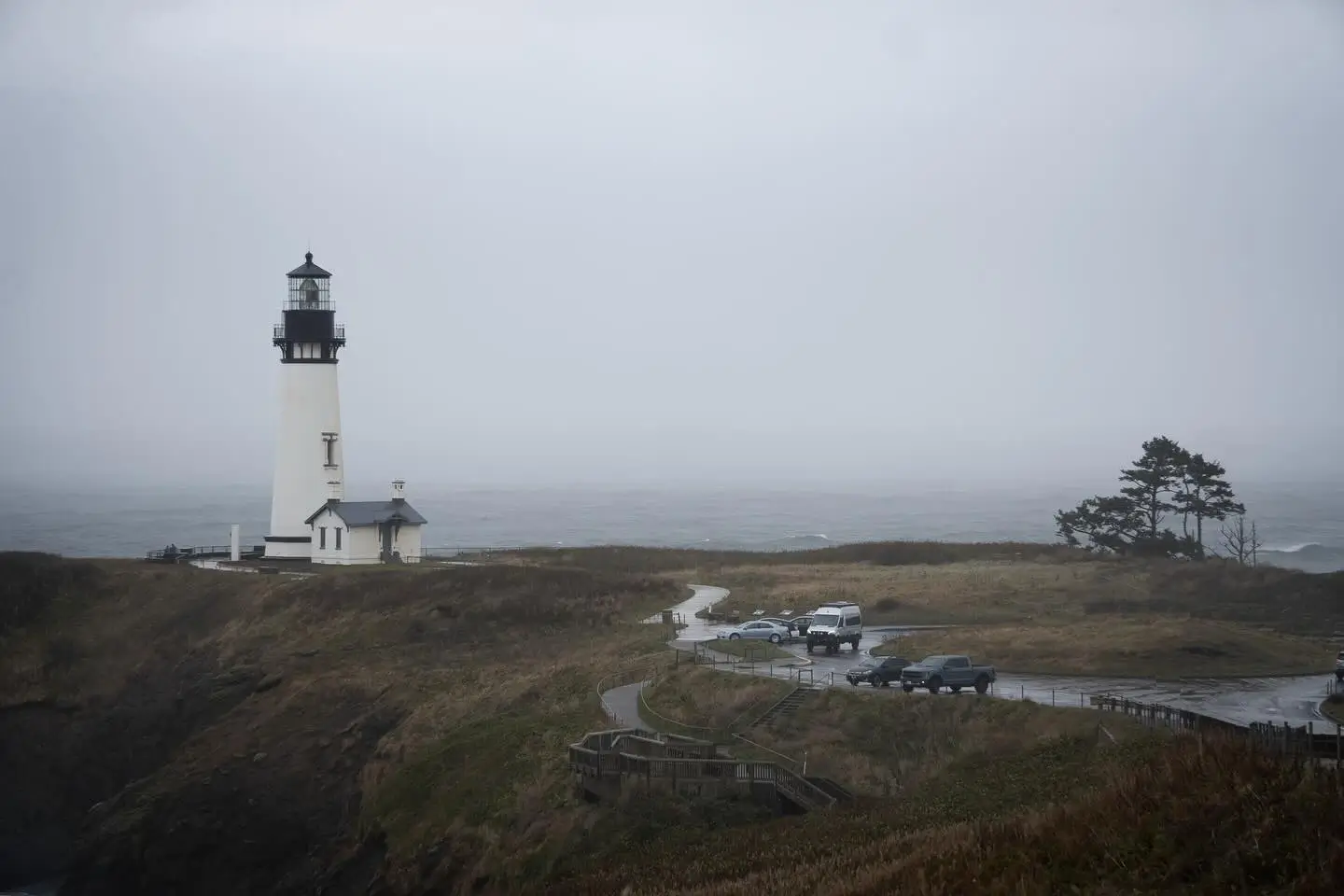 Yaquina Head Lighthouse in Newport, Oregon